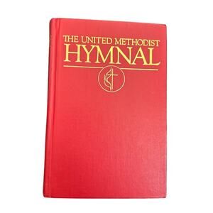 The United Methodist Hymnal 1989 VTG Red Hardcover Worship Church Music READ